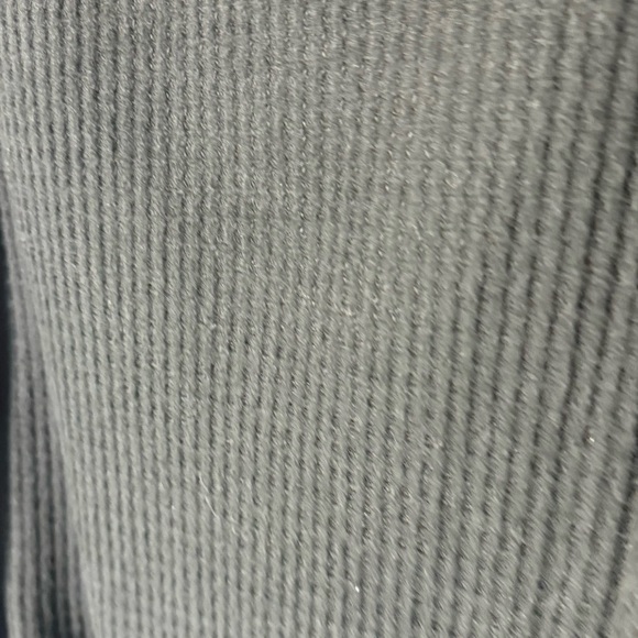 NEW Lulus Jack of All Trades Open Back Waffle Knit Black Top Size Medium - Picture 3 of 9